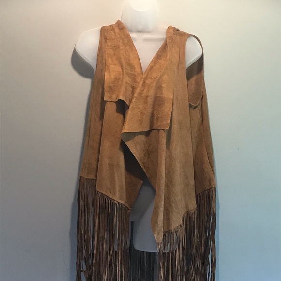 Jackets & Blazers - Faux Suede Vest